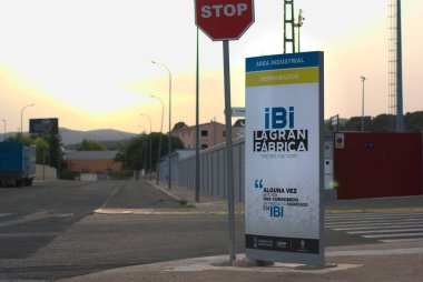 Ibi, İspanya - Temmuz 2021. 