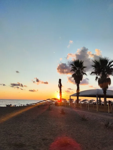 Güney İtalya 'da akşam gün batımı