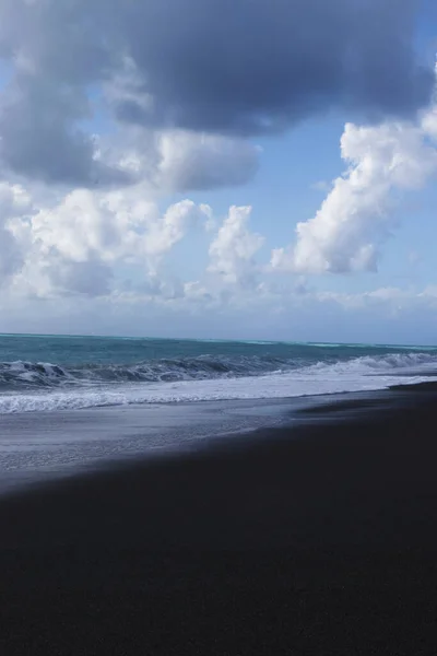 Mar Tirreno Sobre Fondo Las Nubes Verano Sur Italia Calabria — Foto de Stock