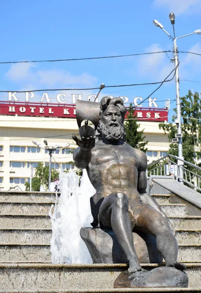 Krasnoyarsk 'ın merkezindeki 