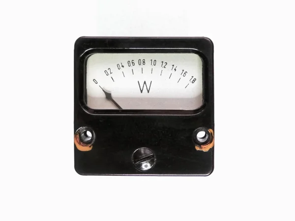 Dispositivo de medição analógica electromagnética . — Fotografia de Stock