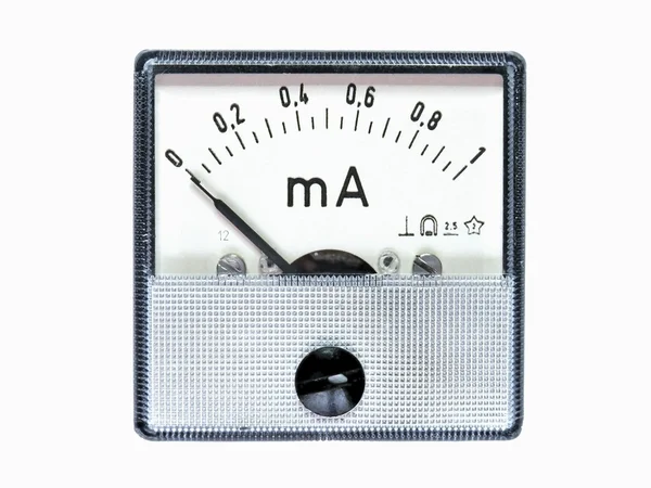 Electro magnetic analoga mätinstrument. — Stockfoto