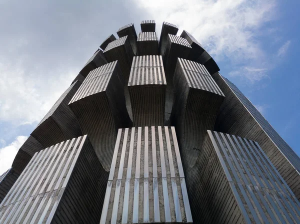 Memorial Monument Över Revolutionen Mrakovica Tillägnad Jugoslaviska Partisaner Och Offer — Stockfoto