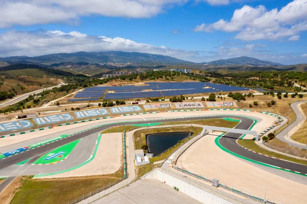 Portimao Algarve Portugal Mayo 2021 Vista Aérea Drones Sobre Pista —  Fotos de Stock