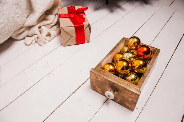 Gifts Christmas Bow — Stock Photo, Image