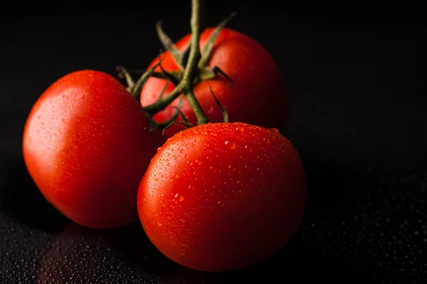 Tomato water droplets — Stock Photo, Image