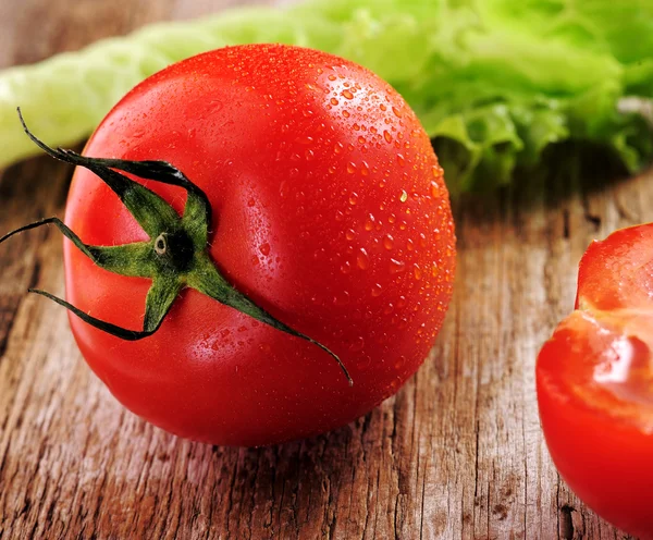 Fresh tomatoes in — Stock Photo, Image