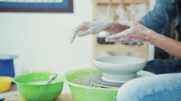 エコクレイの陶器製品 — ストック動画