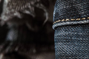 Jean Arkaplan Mavi Denim Deseni. Klasik kot pantolonu dokusu