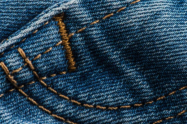 Tissu Denim Texture Close — Photo