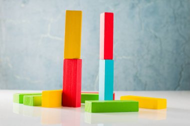 3D oluşturma, soyut geometrik arkaplan, renkli yapıcı, mantık oyunu, kübik mozaik, izometrik duvar kağıdı, renkli yapı, küpler