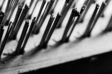 Zincir yığını - soyut metal arkaplan