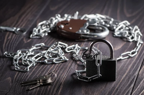 Lock Data Protection Concept — Stock Photo, Image