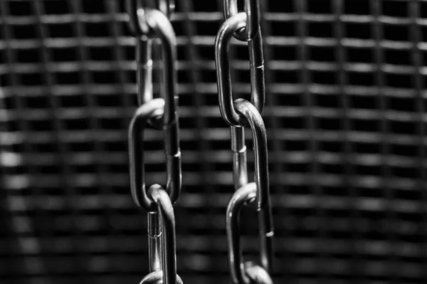 Chain Heap Abstract Metal Background — Stock Photo, Image