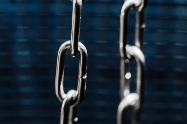 Chain Heap Abstract Metal Background — Stock Photo, Image