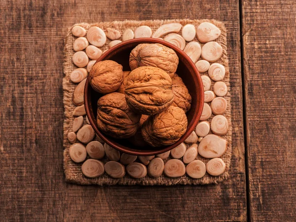 Ядра грецкого ореха — стоковое фото