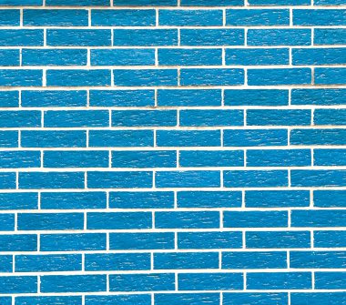 mavi tuğla duvar dokusu veya arkaplan