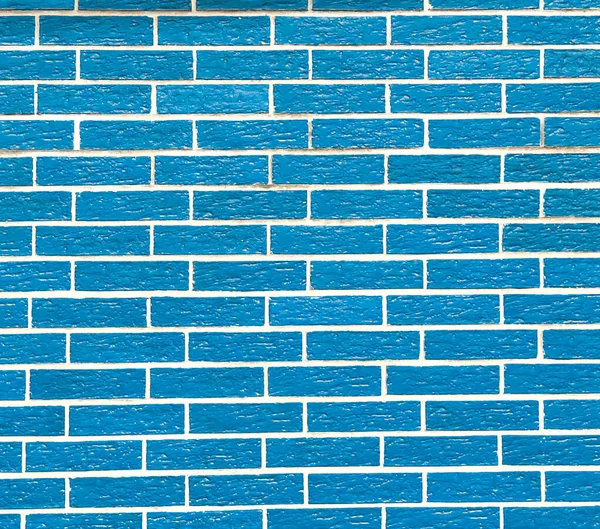 blue brick wall texture or background