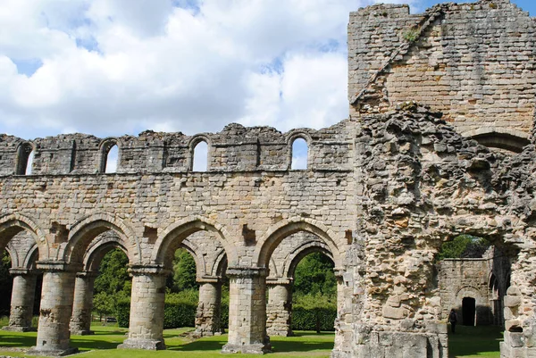 Buildwas Abadía Ruina Shropshire Atracción Turística — Foto de Stock
