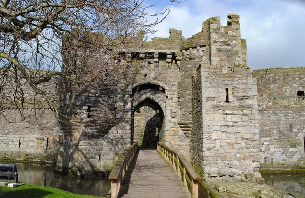 Beaumaris Castle Ruin Anglesey Island — Stock Photo, Image