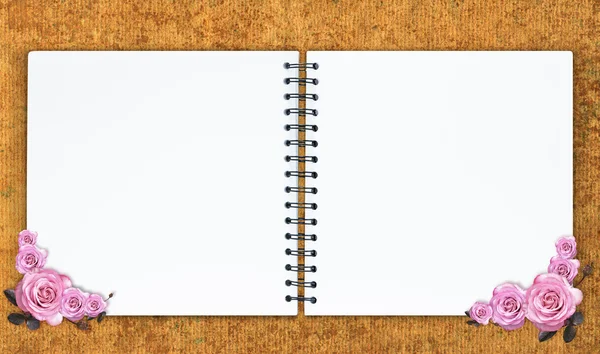 stock image The notebook with clipping path