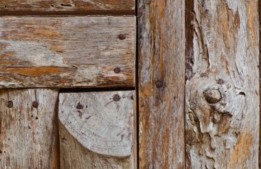 Arkaplan olarak eski ahşap doku