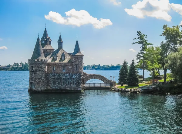 Boldt Kalesi, St Lawrence Nehri, ABD-Kanada sınır — Stok fotoğraf