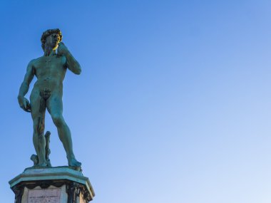Heykel Michelangelo'nun david, florence, İtalya