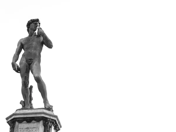 Estátua de David de Michelangelo, Florença, Itália — Fotografia de Stock
