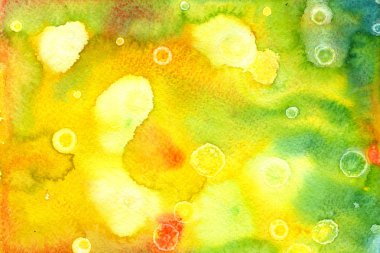 Soyut sorunsuz suluboya