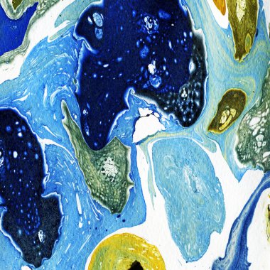 Soyut sorunsuz suluboya