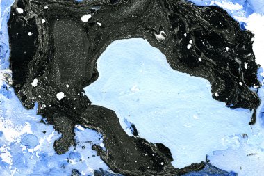 Soyut sorunsuz suluboya