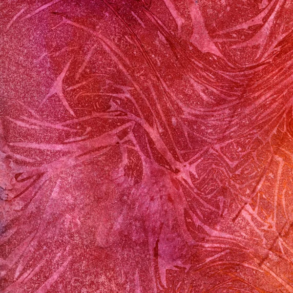 Abstract magenta and orange watercolor — Stock Photo, Image