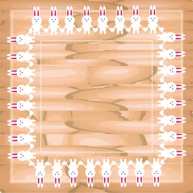 Paskalya Tavşanı çerçevesi