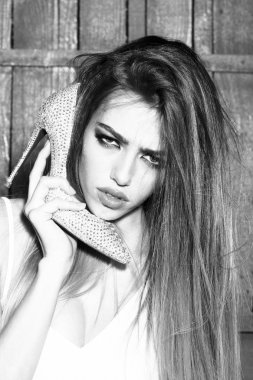 kadın holding Ayakkabı