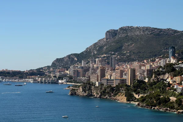 Monte Carlo Monaco city coastline — Stock Photo, Image