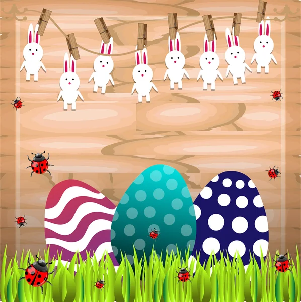 Húsvéti tojás szimbólum — Stock Vector