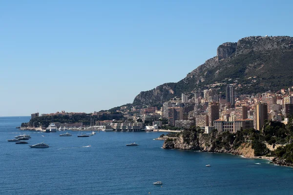 Monte Carlo Monaco city coastline — Stock Photo, Image