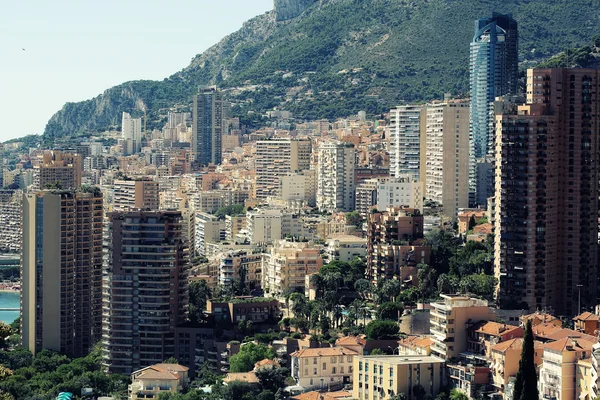 Monte Carlo Mónaco vista aérea — Foto de Stock