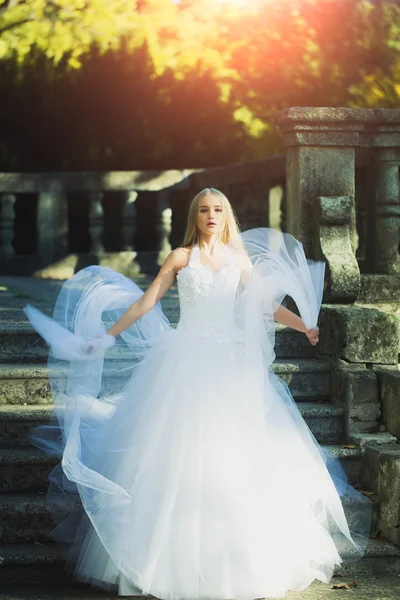 Sensual attractive bride — Stock Photo, Image