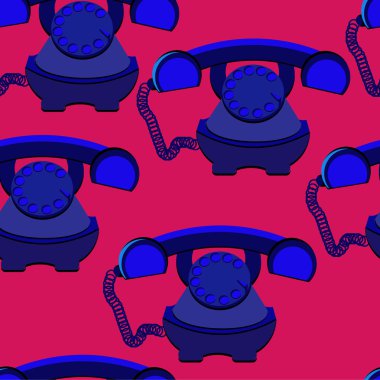 Masmavi telefon aparatı