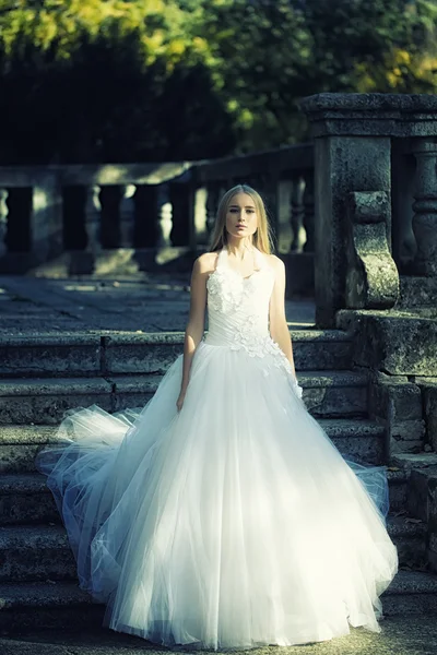 Sensual attractive bride — Stock Photo, Image