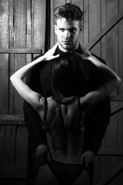 şehvetli genç Çift