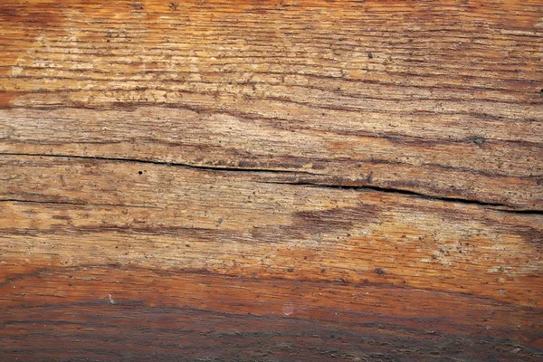 Braune rissige Holzplatte — Stockfoto