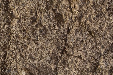 Sandy doğal taş katman kırık