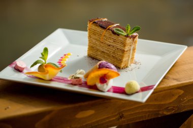 Süslü pasta tatlı