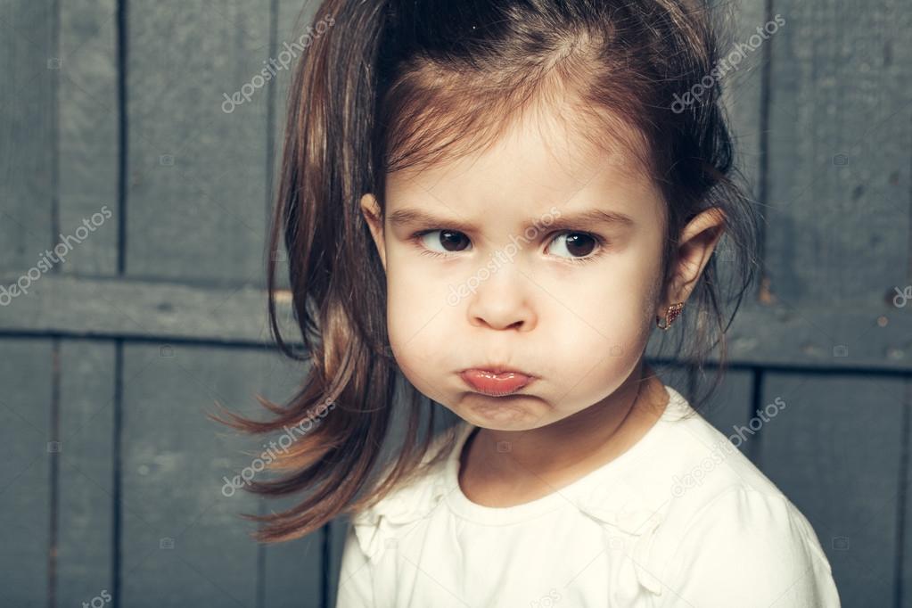 Small Girl Making Faces Stock Photo Image By C Tverdohlib Com