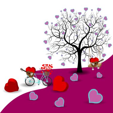Romantik aşk ağacı