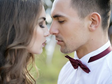 şehvetli Düğün çifti