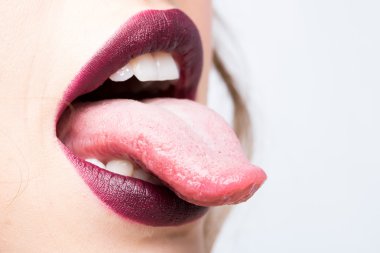 kadın seksi dudaklar